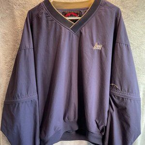 *VINTAGE*| Sun Mountain Wild Dunes Men's Pullover Golf Jacket | Purple | Large